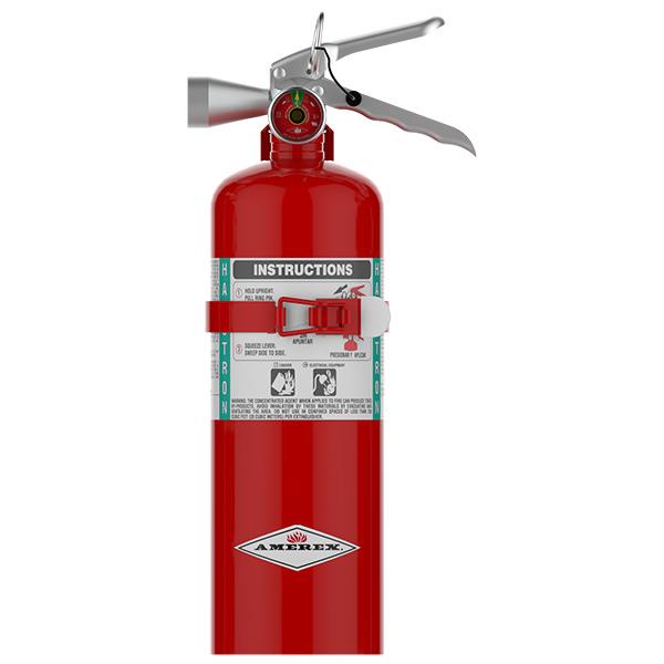 Amerex 386TAX Amerex 5 lb. Halotron I Fire Extinguisher w/Vehicle Bracket