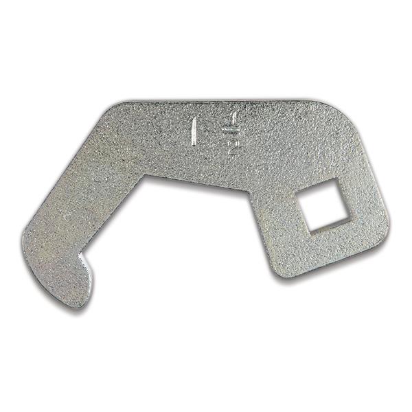Heiser 388RW Ratcheting Wrench for 3/8 & 1/2" Hood Seals w/ 1 1/8" Hole