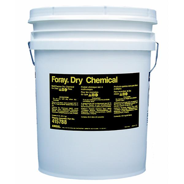 Ansul 415788 ABC (Foray) Tech Dry Chemical Recharge Powder - 45 lb. Pail