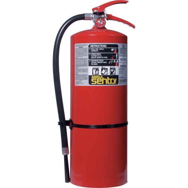 Ansul 434747 Sentry 20 lb. ABC (Foray) Dry Chemical Fire Extinguisher w/ Wall Hanger