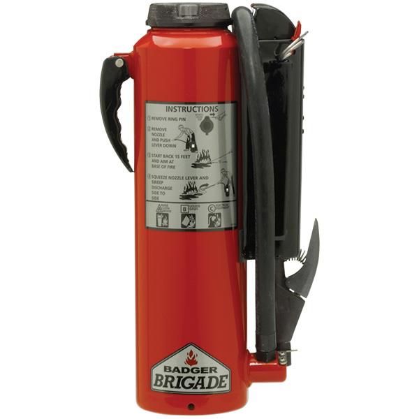 Badger 466521 Badger 10 lb. ABC Brigade Cartridge Operated Fire Extinguisher - CO2