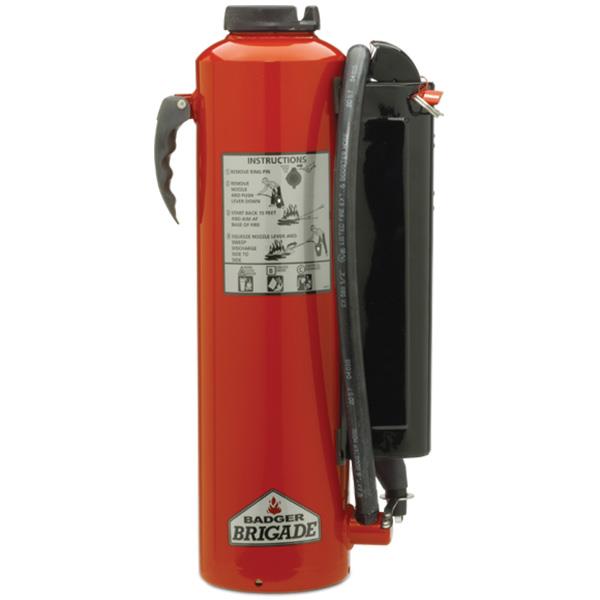 Badger 466527 Badger 20 lb. ABC Brigade Cartridge Operated Fire Extinguisher - CO2