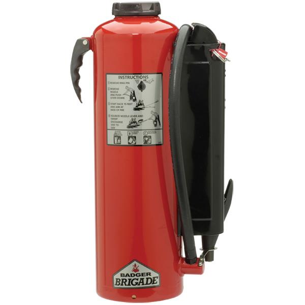 Badger 466533 Badger 30 lb. ABC Brigade Cartridge Operated Fire Extinguisher - CO2