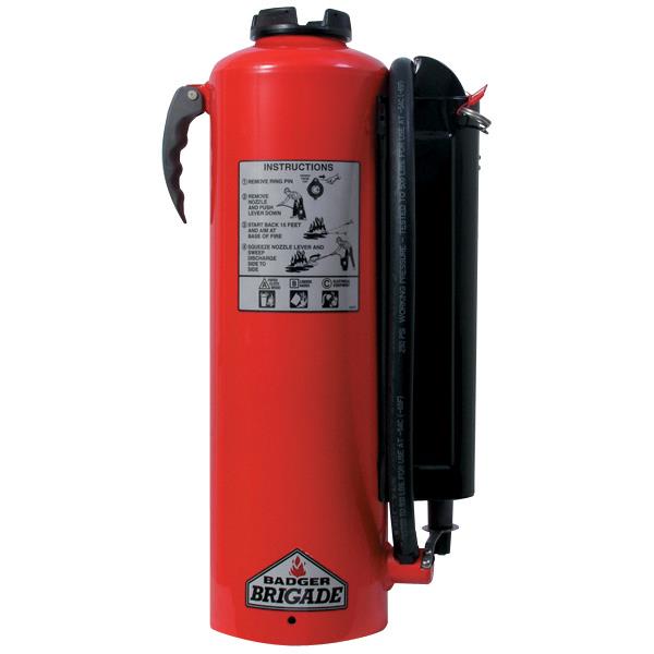 Badger 466534 Badger 30 lb. PK Brigade Cartridge Operated Fire Extinguisher - CO2