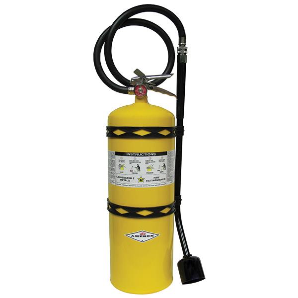 Amerex 570AX Amerex 30 lb. Sodium Chloride Dry Chemical Fire Extinguisher w/ Wall Hanger