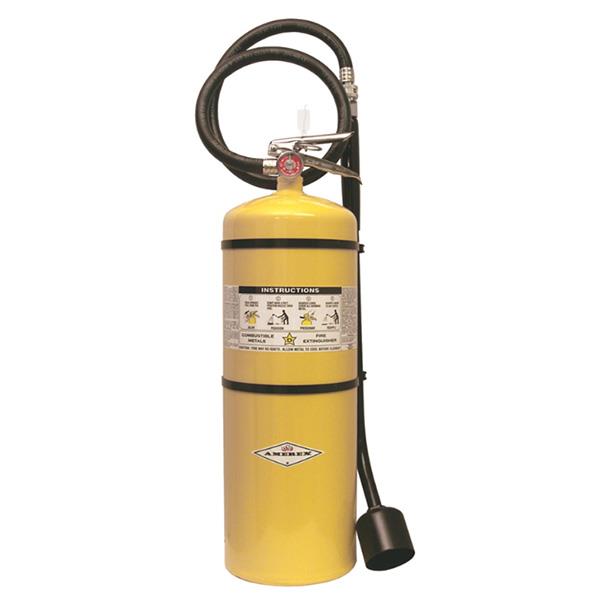 Amerex 571AX Amerex 30 lb. Copper Dry Chemical Fire Extinguisher w/ Wall Hanger