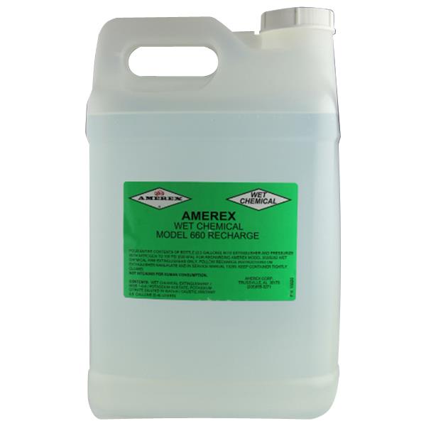 Amerex 660AX Amerex 2 1/2 Gallon "K" Wet Chemical Recharge