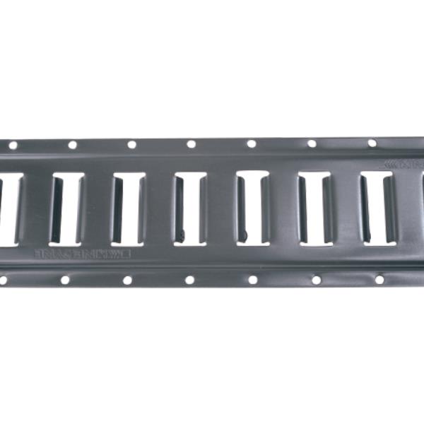 Heiser ETK Powder Coated Steel Horizontal Logistic E Track  5 L — 5W, 12GA