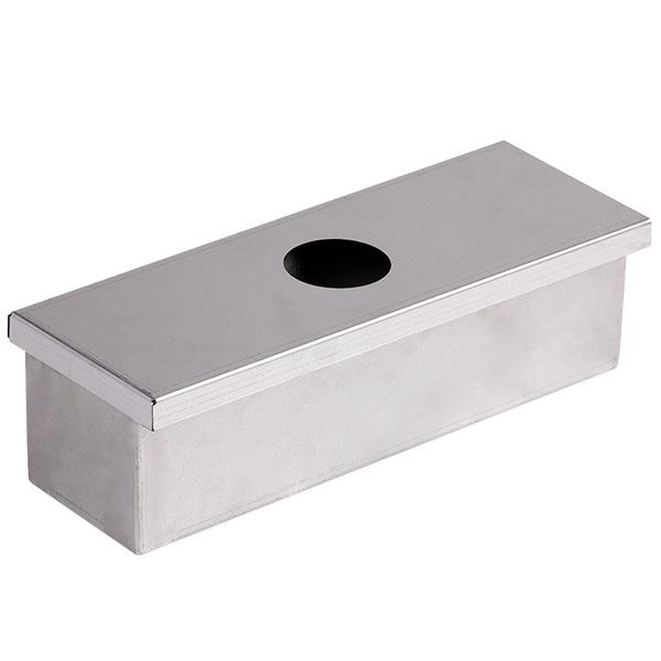 Heiser FTGB14 FireTech Exhaust Fan Grease Box - 14 1/4"L x 5 1/8"W x 4 1/16"D