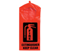 Heiser 3900 Fire Extinguisher Cover w/Window - 5 lb. Fire Extinguishers