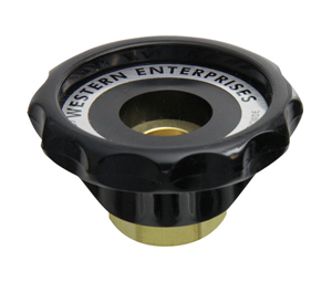 Heiser CO12H 1/2"F Plastic Hand Nut