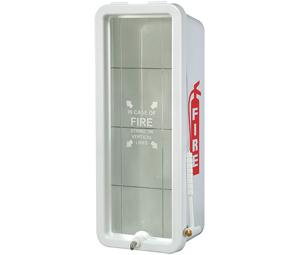 Heiser FC10R 10 lb. FireTech™ Molded Fire Extinguisher Cabinet, Red