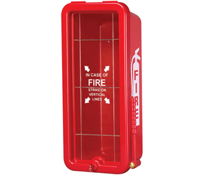 Heiser FC20R 20 lb. FireTech™ Molded Fire Extinguisher Cabinet, Red