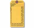 Heiser ST1 Standard Service Tag - Yellow