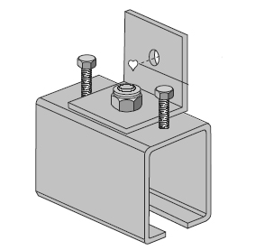Henderson 1X/301/SS Stainless Steel Jointing Bracket 