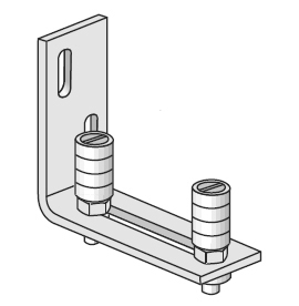 Henderson 31S Single Wall Sliding Door Steel Guide