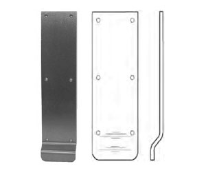 Hiawatha 1457-US32D 4" x 15 3/4" Satin Stainless Steel Combo Push Pull Plate