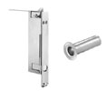 Hiawatha 3905-BFBW-US10 Satin Clear Coated Bronze Single Top Bolt & BFBM Bottom Fire Bolt for Wood Doors