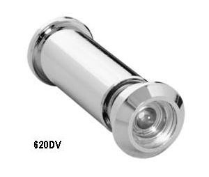 Hiawatha 620DV-B Brass 160 Degree Door Viewer 1/2" for 1 3/8" - 2" Doors