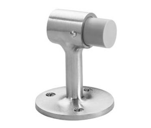 Hiawatha 9360X-US26D Satin Chrome Plated Bronze 3"H x 2 1/2" Dia. Stem Door Stop