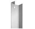 Hiawatha DES-4C 90°10-US3 10" Polished Clear Coated Brass 90° Rounded Non-Mortise Door Edge