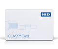HID 2000PGGMB iClass Smart Card, White with Gloss Finish, Programmed, Inkjetted