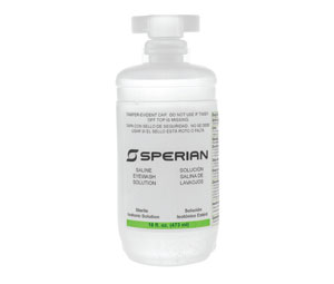 Honeywell 454EB eyesaline® Eye Wash Product - Replacement Eyesaline Bottle - 16 oz