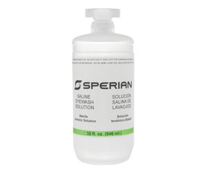 Honeywell 455EB eyesaline® Eye Wash Product - Replacement Eyesaline Bottle - 32 oz