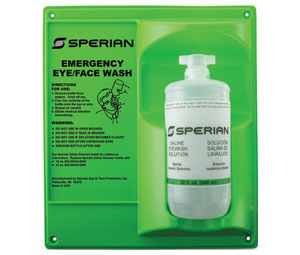 Honeywell 461ES eyesaline® Eye Wash Product - Wall Station - Single, 32 oz