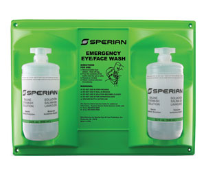 Honeywell 462ES eyesaline® Eye Wash Product - Wall Station - Double, 32 oz