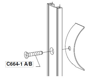 Horton C664 Horton Door Parts - Screw
