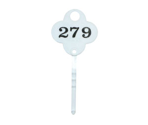 HPC-NLT-261280 Cloverleaf Number Tags (261-280)