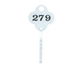 HPC-NLT-261280 Cloverleaf Number Tags (261-280)