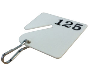 HPC NT-121-140 Number Tags (121-140)