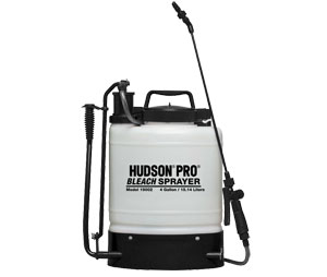 Hudson 19002 Bleach Backpack Sprayer 4 Gallon