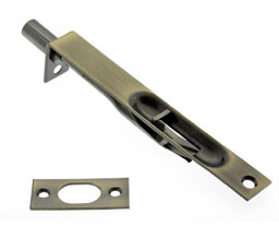 idh 11010A 10B 6" Flush Bolt with Square End - Oil-Rubbed Bronze