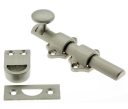 idh 11270B 08A 4-1/4" Dutch Door Bolt - Antique Copper