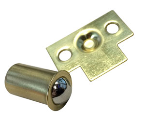 idh 12040K 003 Mini Ball Catch - Polished Brass