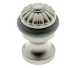 idh 13094D 3NL Melon Bullet Door Bumper/Stop - Polished Brass - No Lacquer