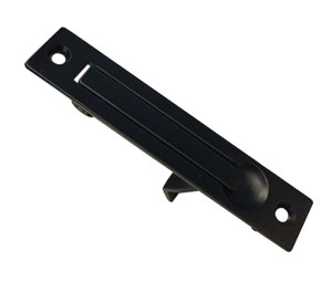 idh 14020H 019 4" Edge Pull - Matte Black