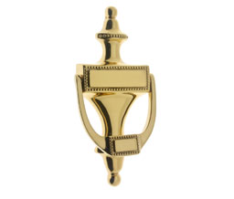 idh 20022I 019 Beaded Knocker - Matte Black