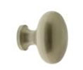 idh 21194G 015 Round Knob - 1-1/4" diam. - Satin Nickel