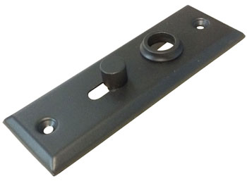 Dual Lever Rectangular Escutcheon Storm Door Latch