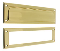 idh 22120I 019 Magazine Mail Plate & Open Back Plate - Matte Black