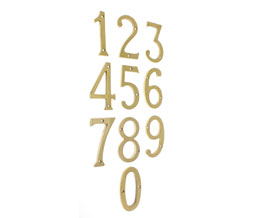 idh 23023I 10B 4" Cast Solid Brass Number - 3 - Oil-Rubbed Bronze