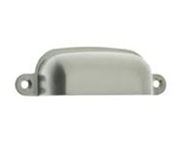 idh 25215G 015 Small Drawer Pull - 3-1/4" c/c - Satin Nickel