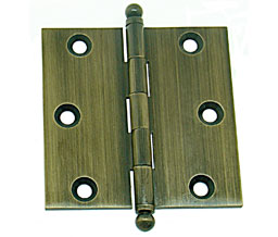 idh 82525G 003 Cabinet Hinge Pair - 2-1/2" H x 2-1/2" - Polished Brass