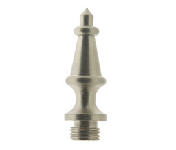 idh 88103J 005 Steeple Finial For Door Hinge - Antique Brass
