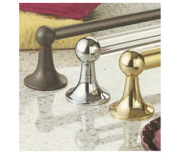idh B11312N 10B Sovereign I Collection With 24" Towel Bar, 1" Diameter Brass Bar - Oil-Rubbed Bronze
