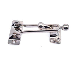 idh 28062B 014 Security Guard with Ball End - Bright Nickel